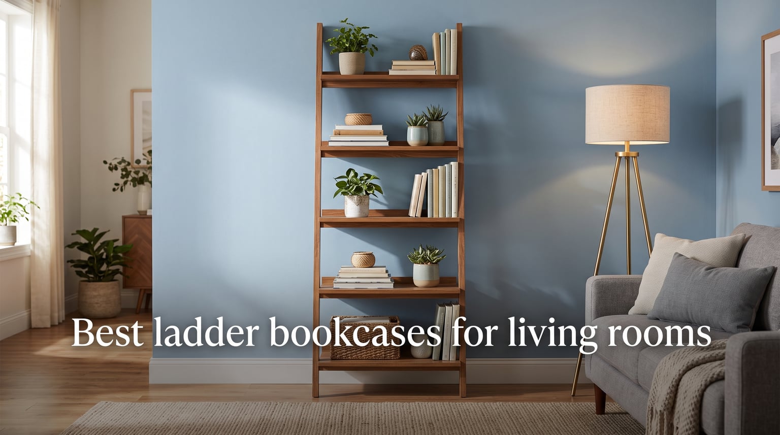 Best ladder bookcases for living rooms