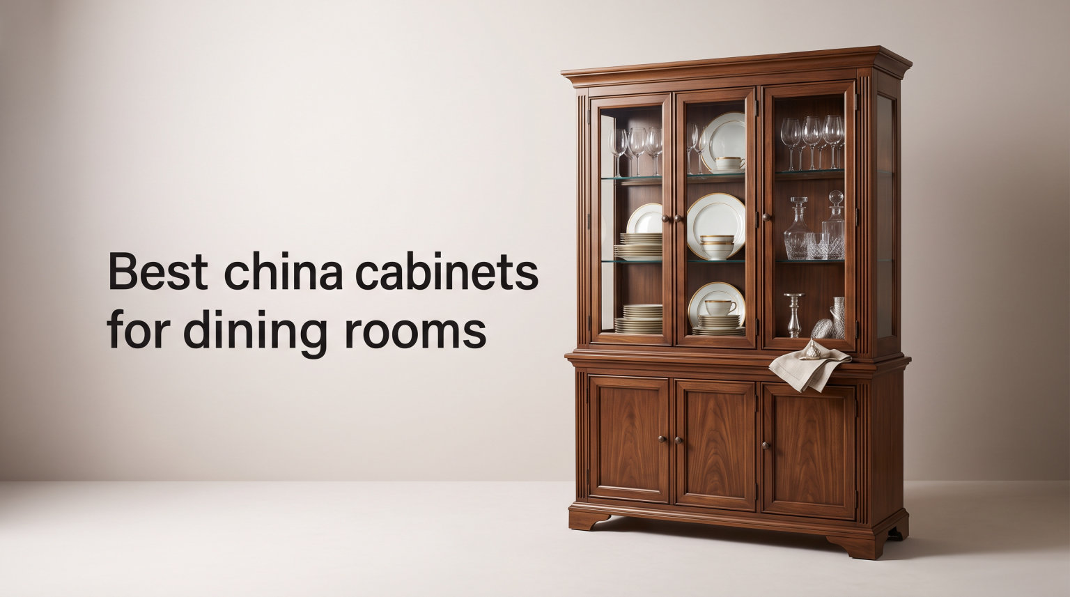 Best china cabinets for dining rooms