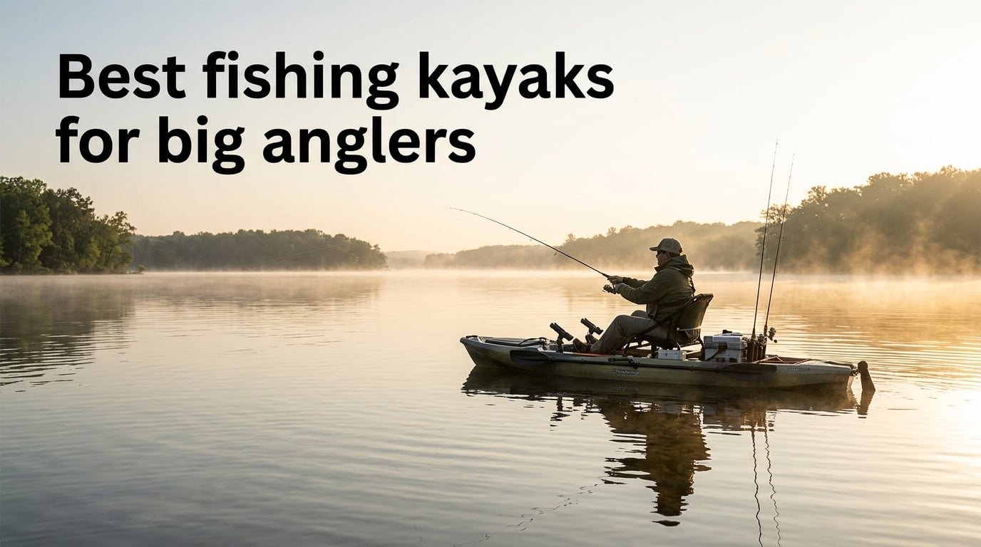 Best fishing kayaks for big anglers