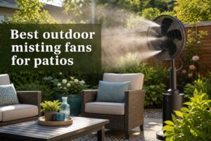 Best outdoor misting fans for patios