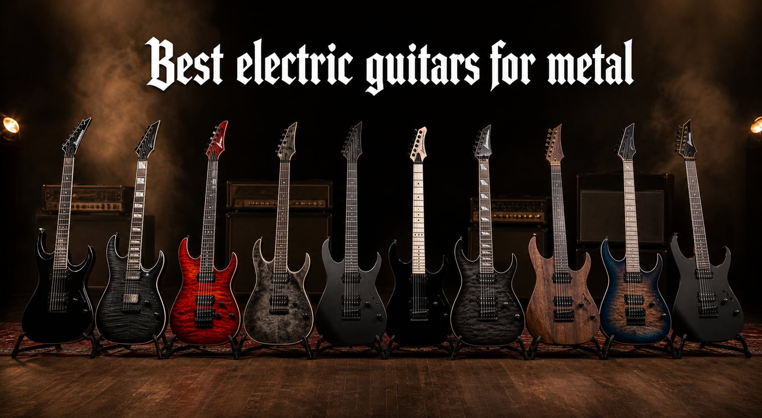Best electric guitars for metal