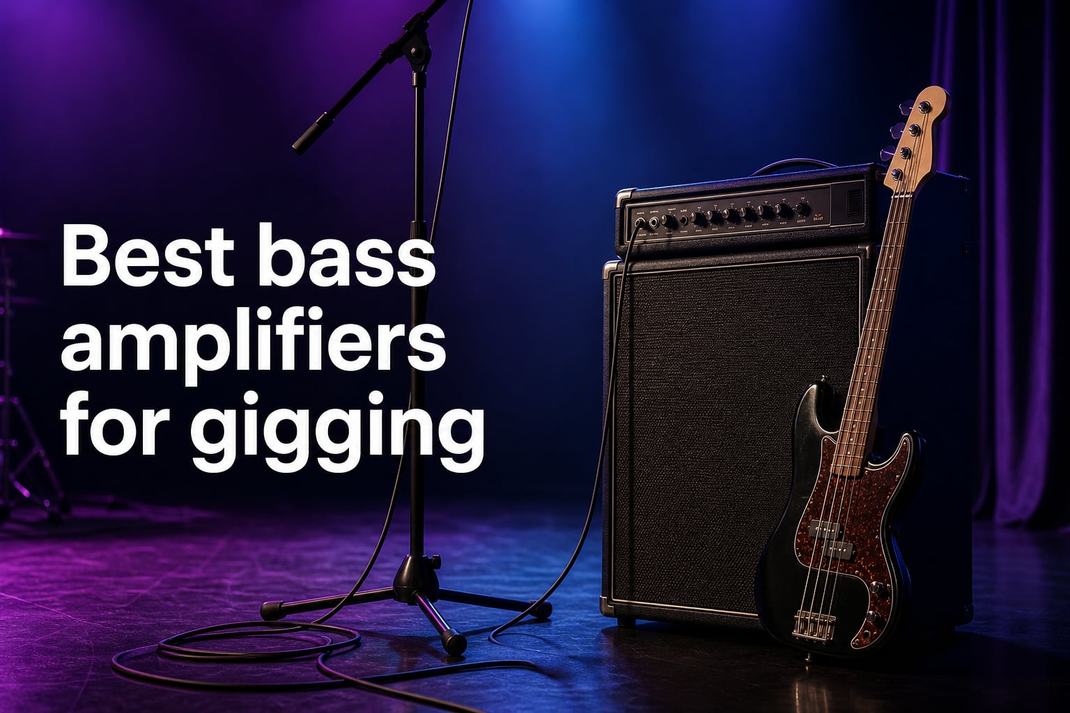 Best bass amplifiers for gigging