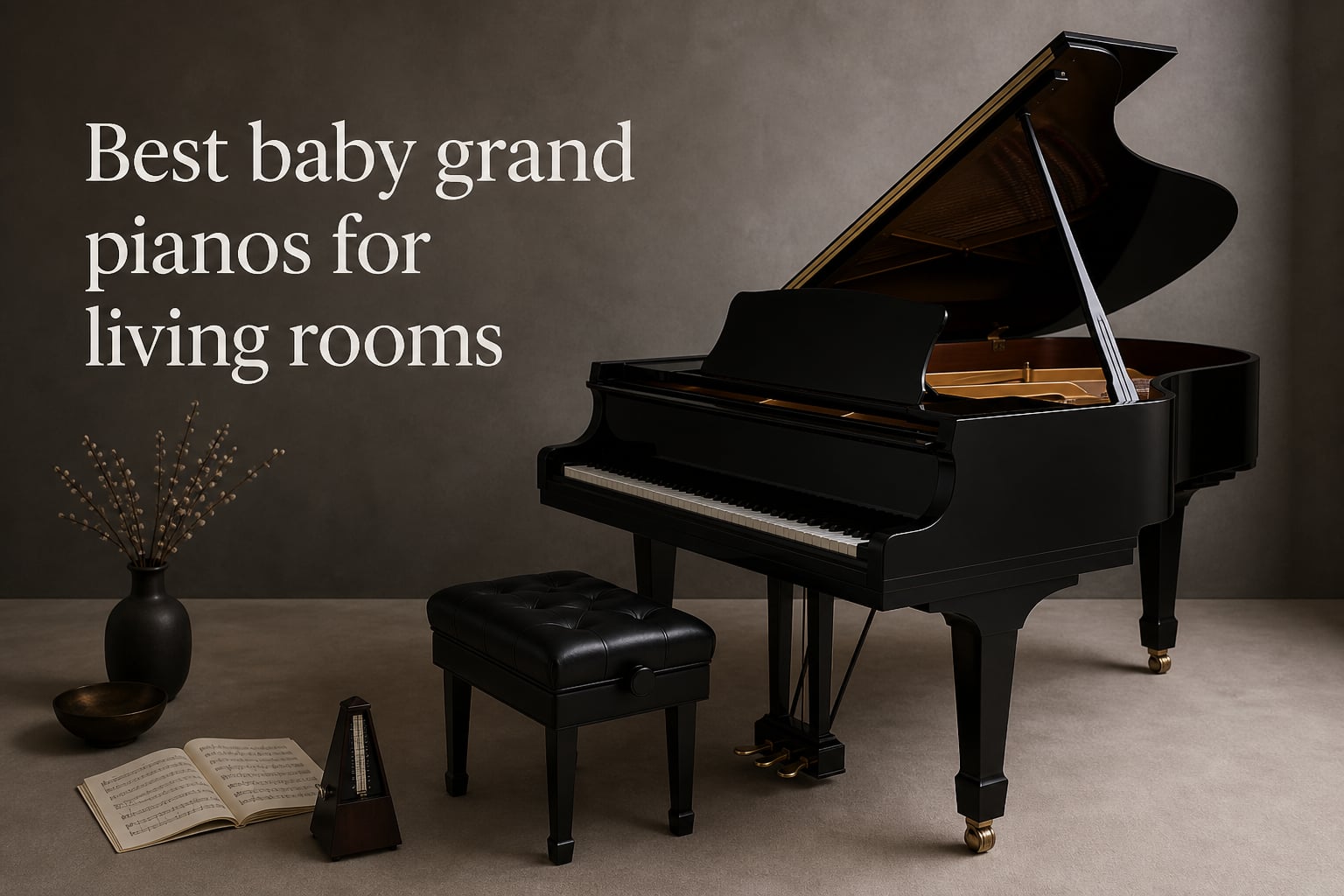 Best baby grand pianos for living rooms
