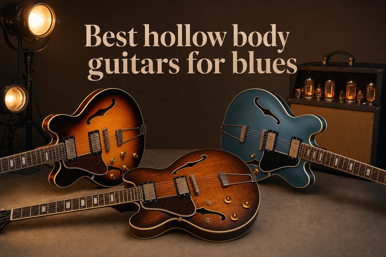 Best hollow body guitars for blues