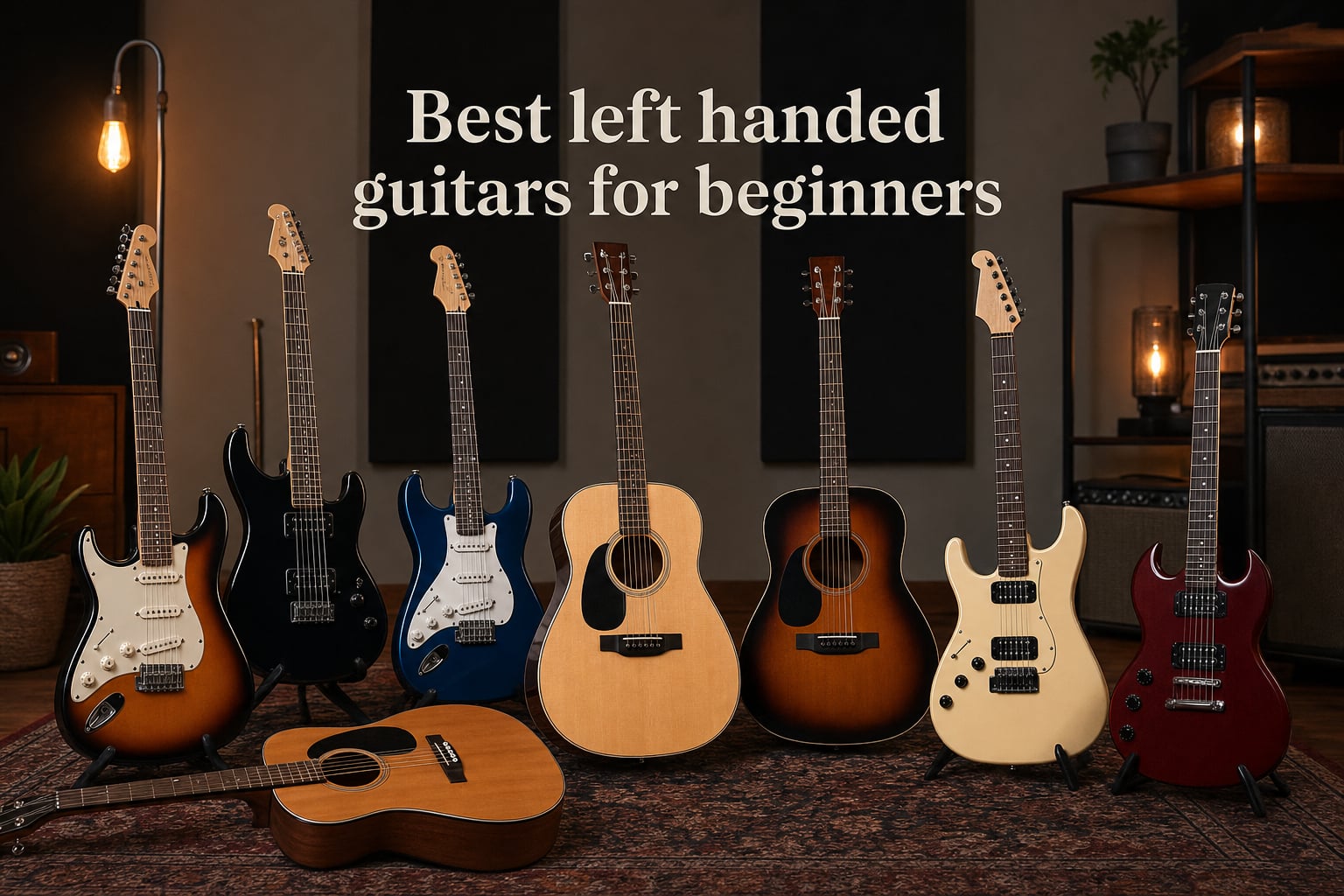 Best left handed guitars for beginners