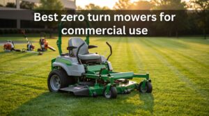 Best zero turn mowers for commercial use