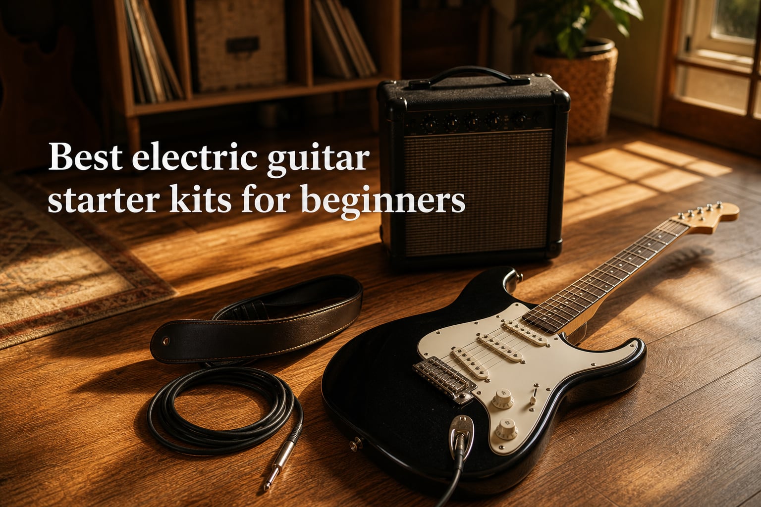 Best electric guitar starter kits for beginners