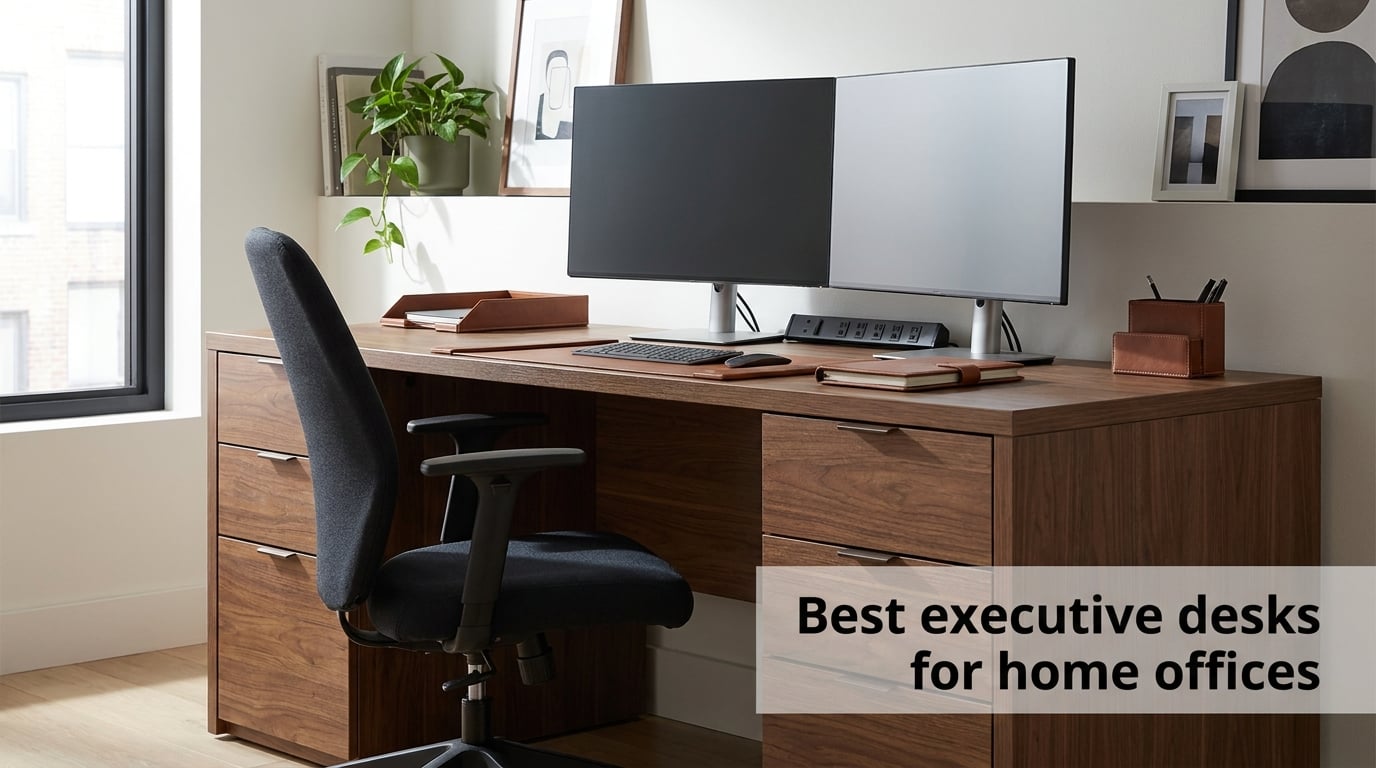Best executive desks for home offices