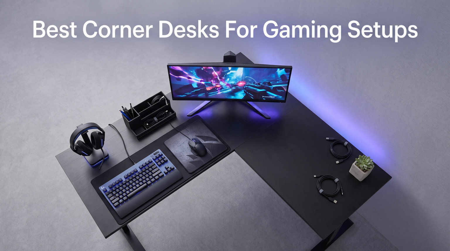 Best corner desks for gaming setups