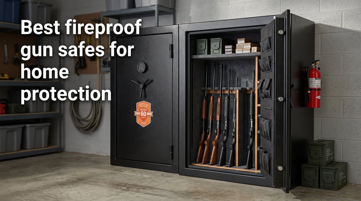 Best fireproof gun safes for home protection