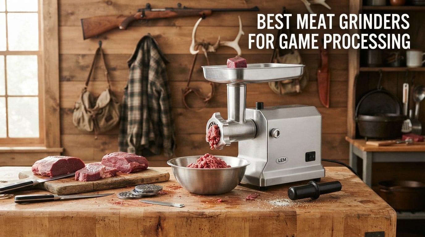 Best meat grinders for game processing