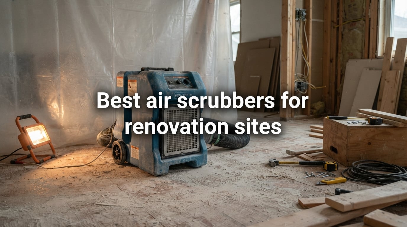 Best air scrubbers for renovation sites