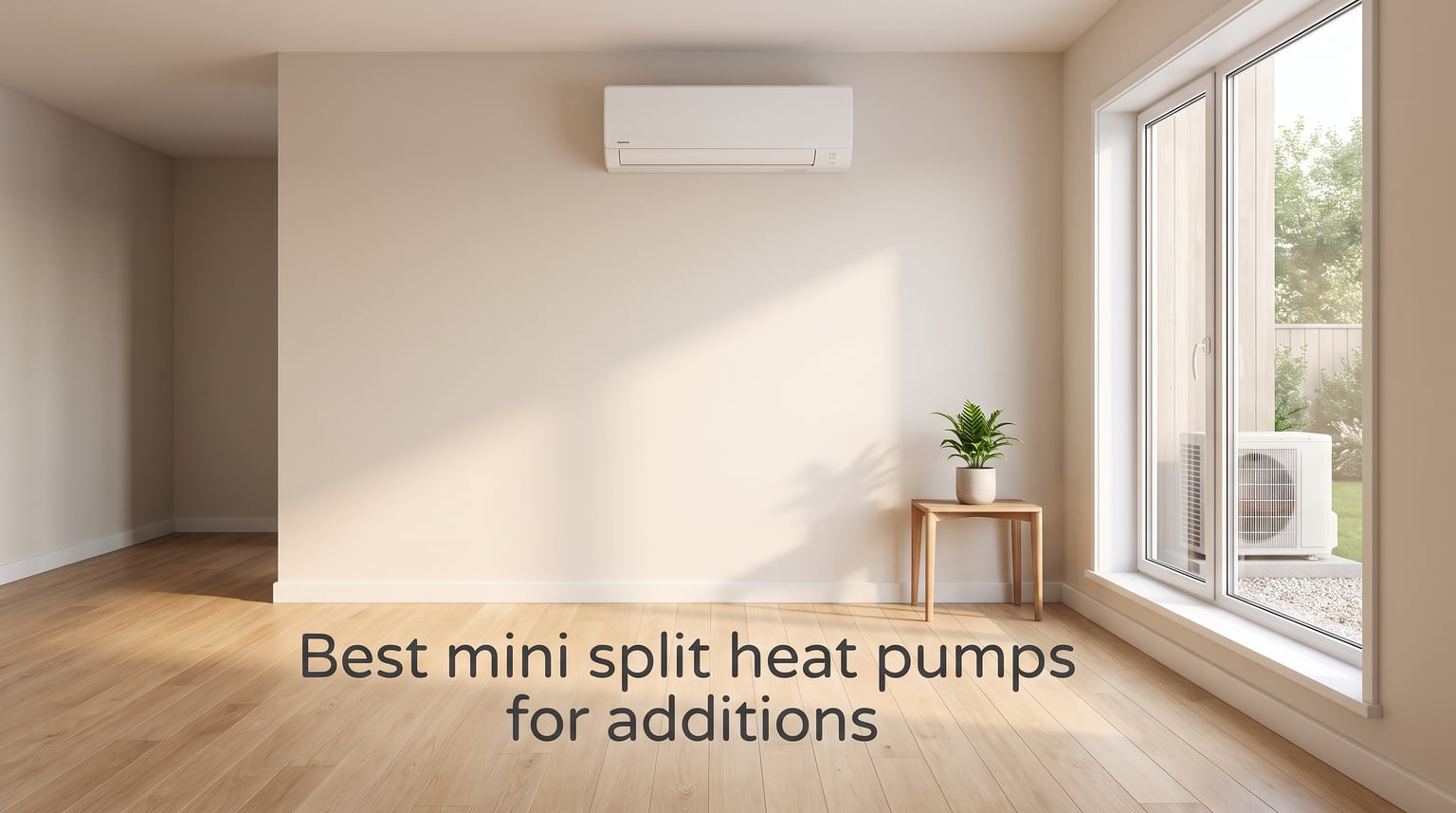 Best mini split heat pumps for additions