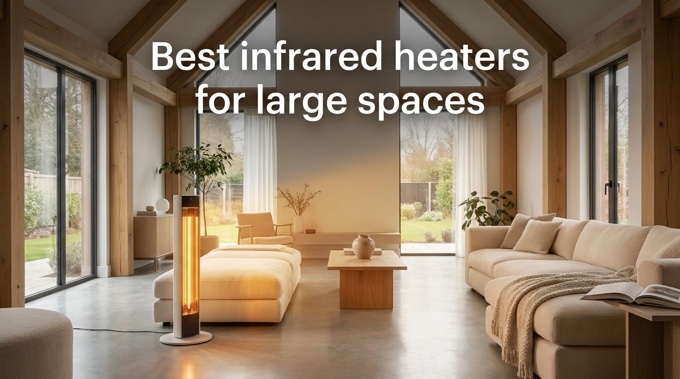 Best infrared heaters for large spaces
