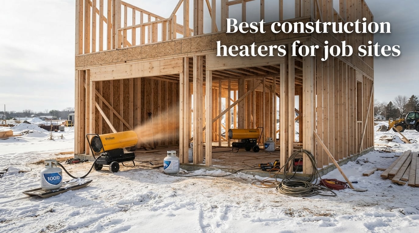 Best construction heaters for job sites