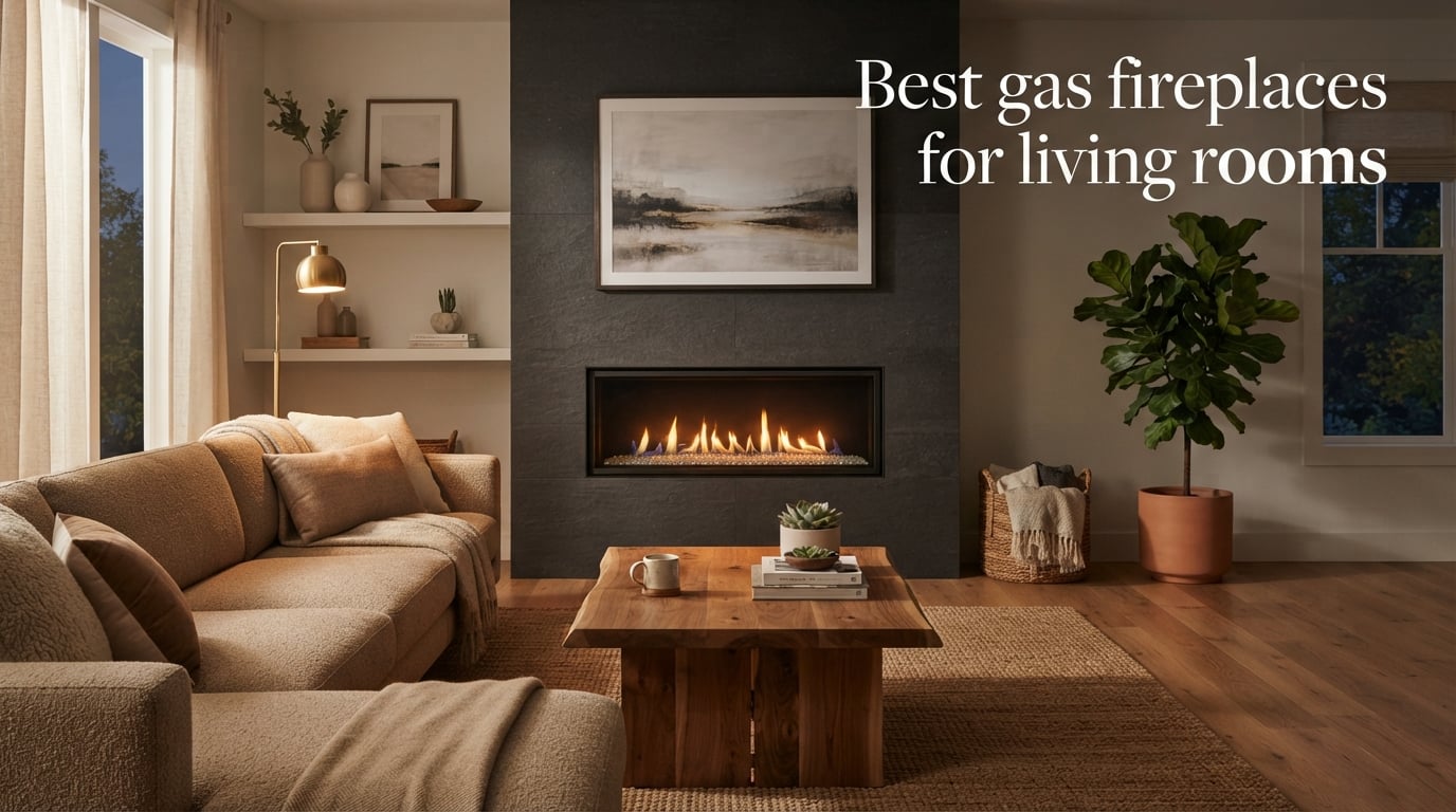 Best gas fireplaces for living rooms