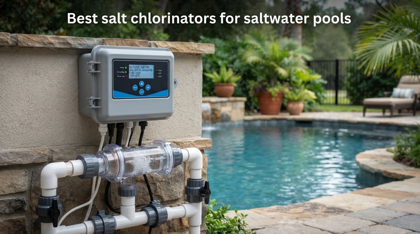 Best salt chlorinators for saltwater pools
