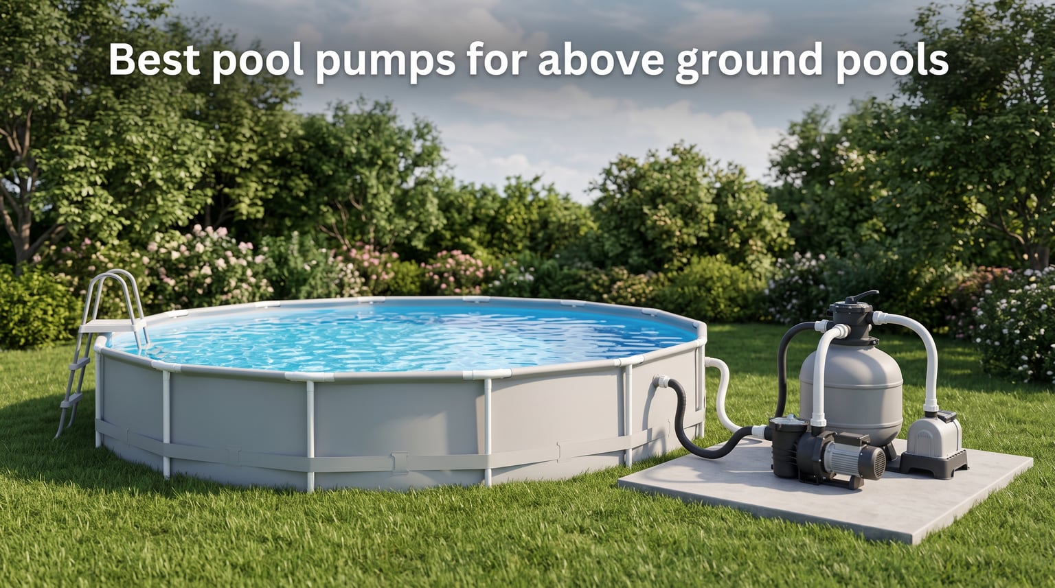 Best pool pumps for above ground pools