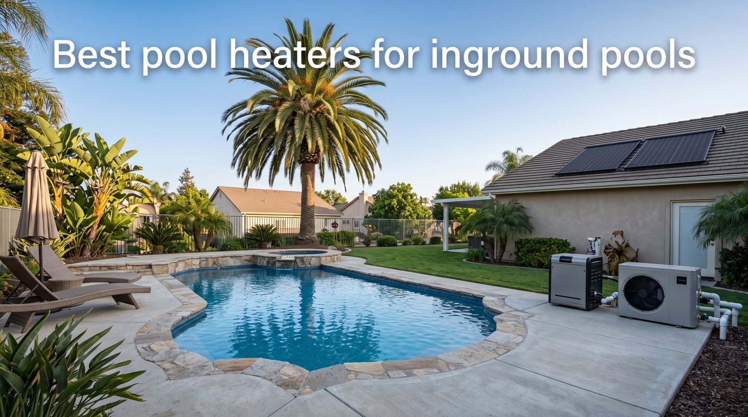 Best pool heaters for inground pools