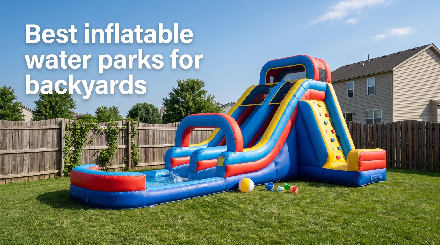 Best inflatable water parks for backyards