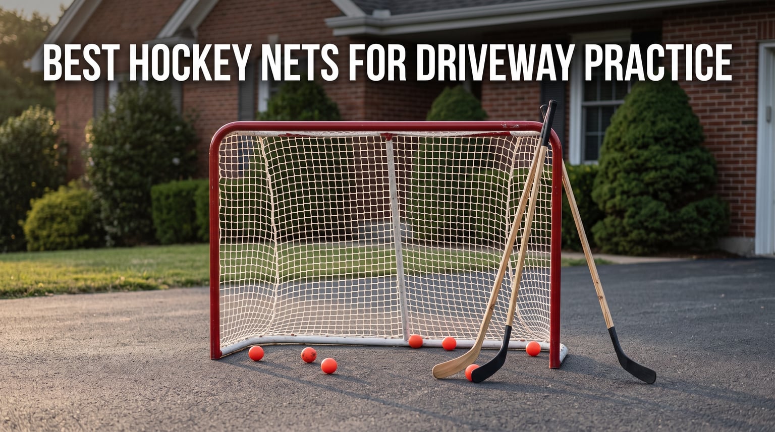 Best hockey nets for driveway practice