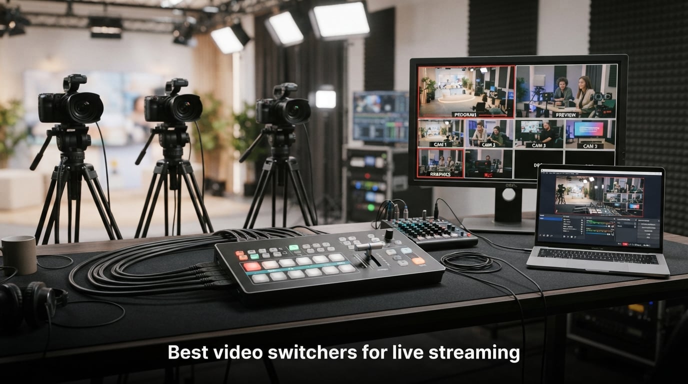 Best video switchers for live streaming