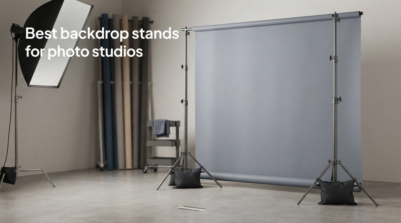 Best backdrop stands for photo studios
