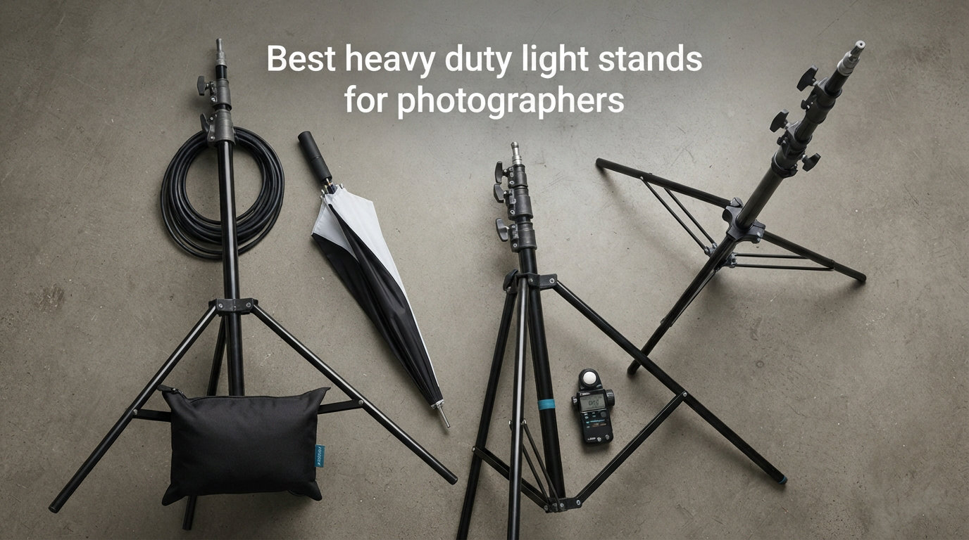Best heavy duty light stands for photographers