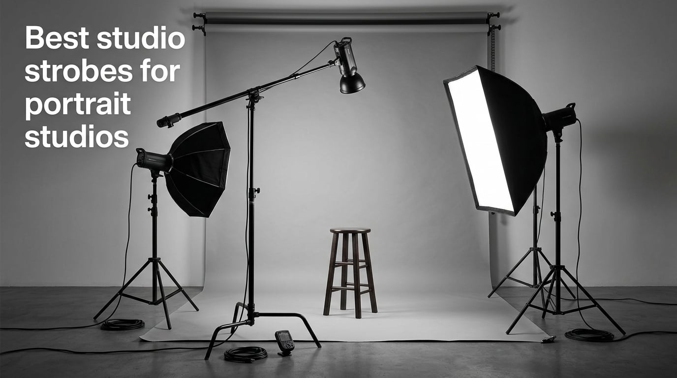 Best studio strobes for portrait studios
