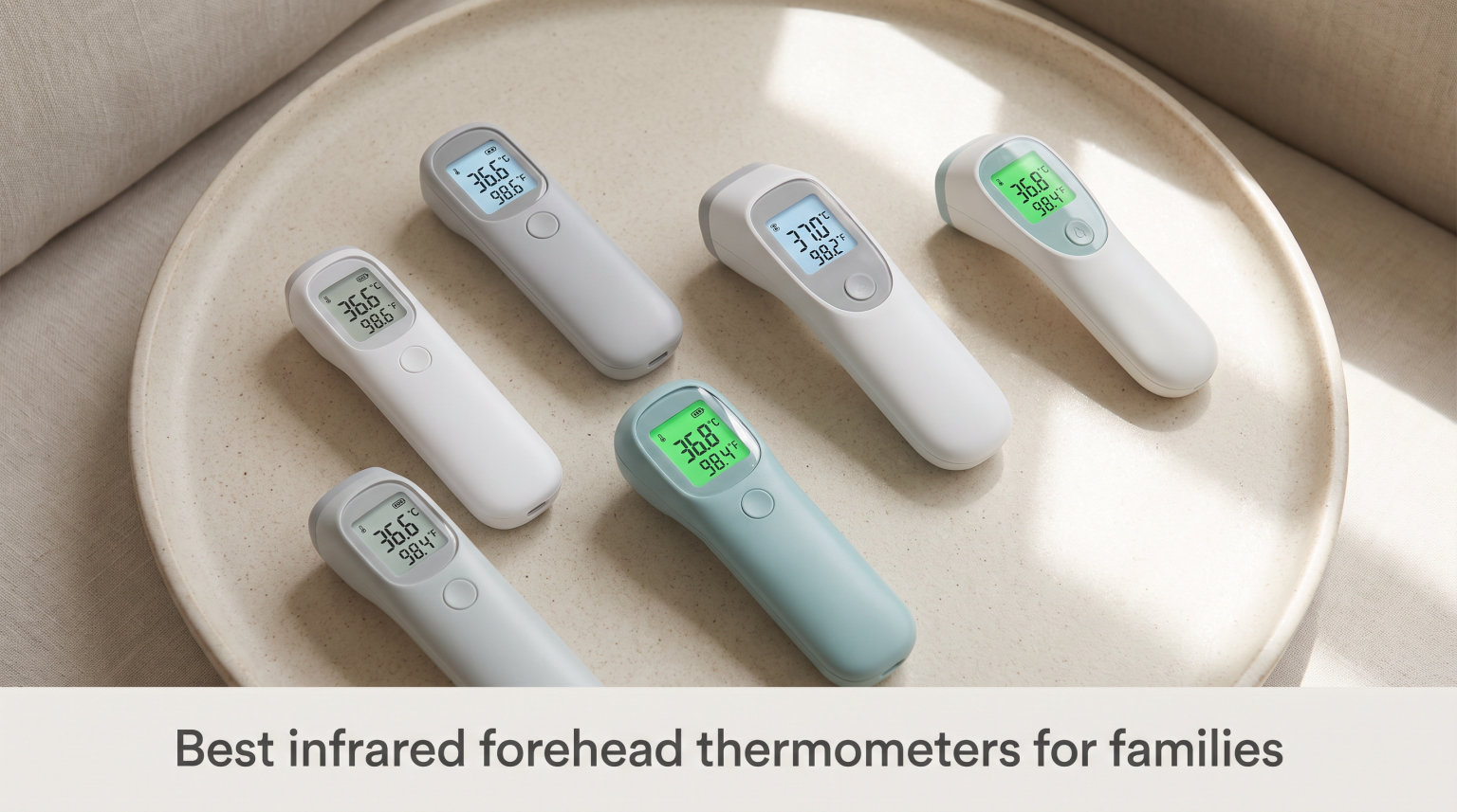 Best infrared forehead thermometers for families