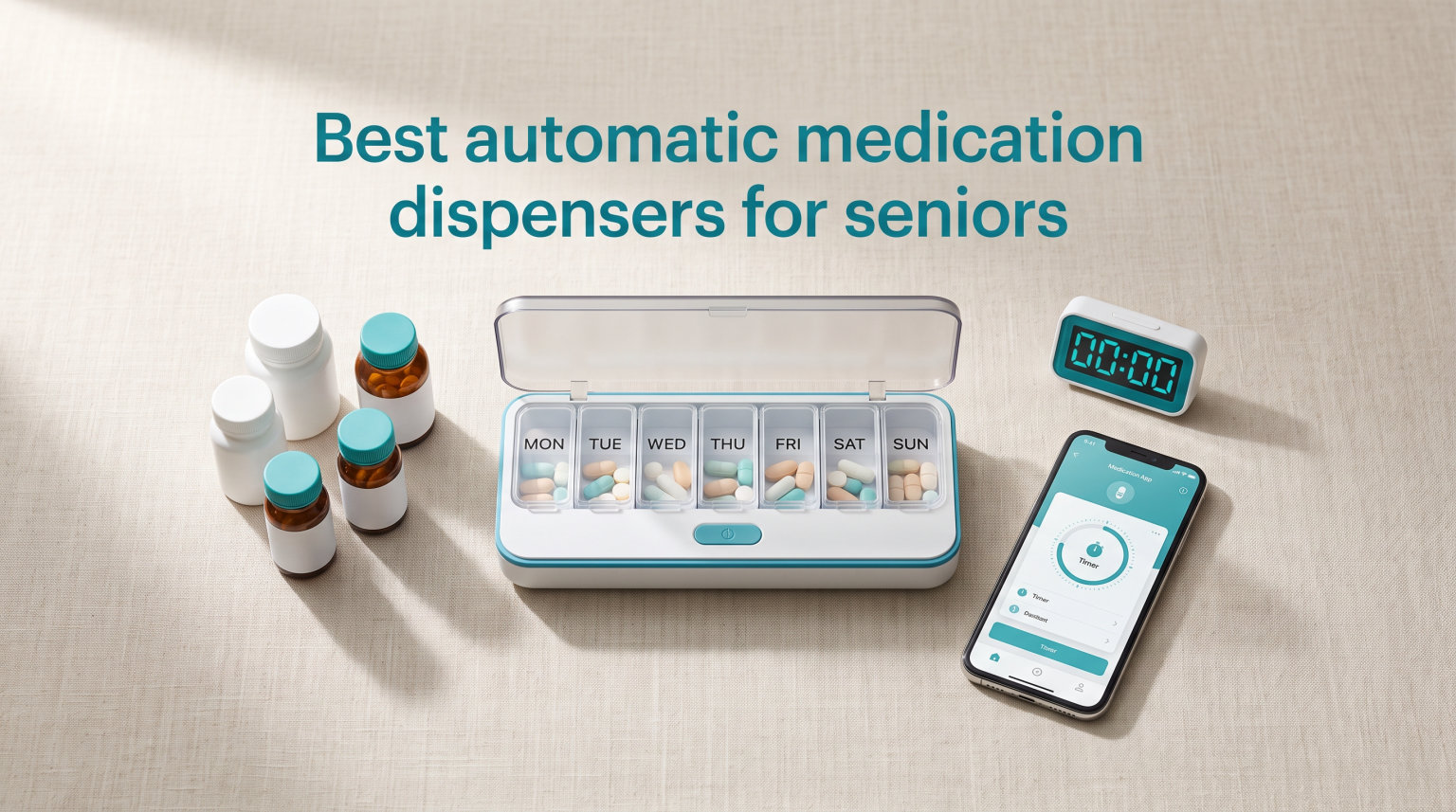 Best automatic medication dispensers for seniors