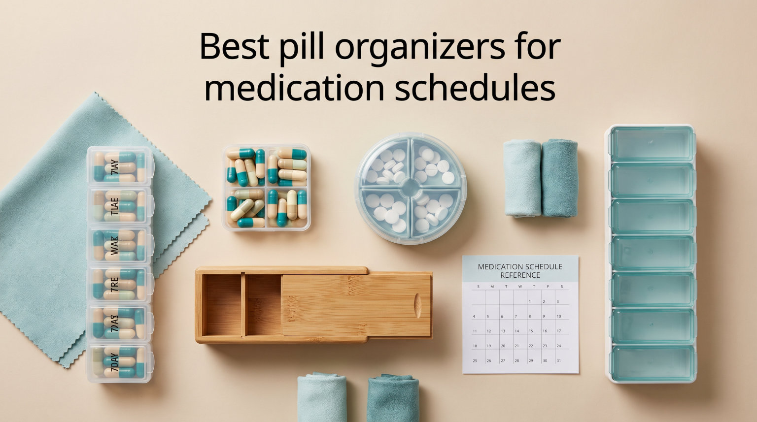 Best pill organizers for medication schedules