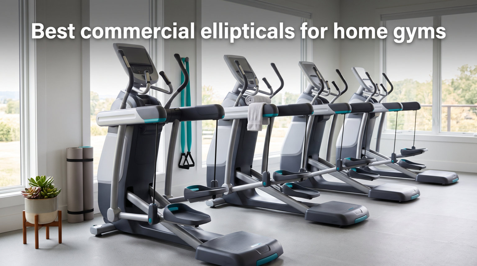 Best commercial ellipticals for home gyms