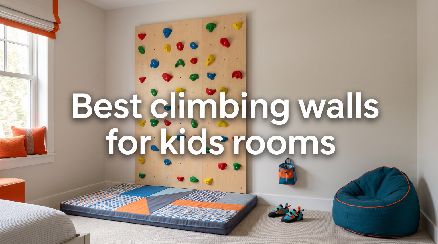 Best climbing walls for kids rooms