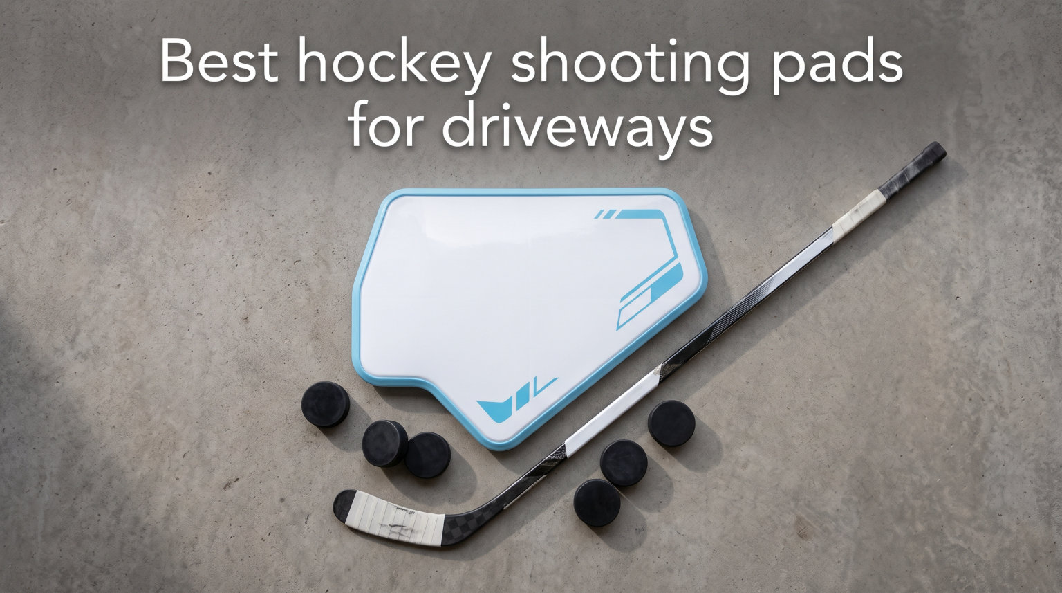 Best hockey shooting pads for driveways