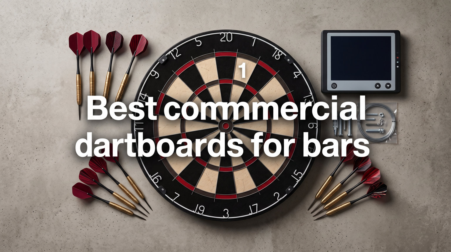 Best commercial dartboards for bars