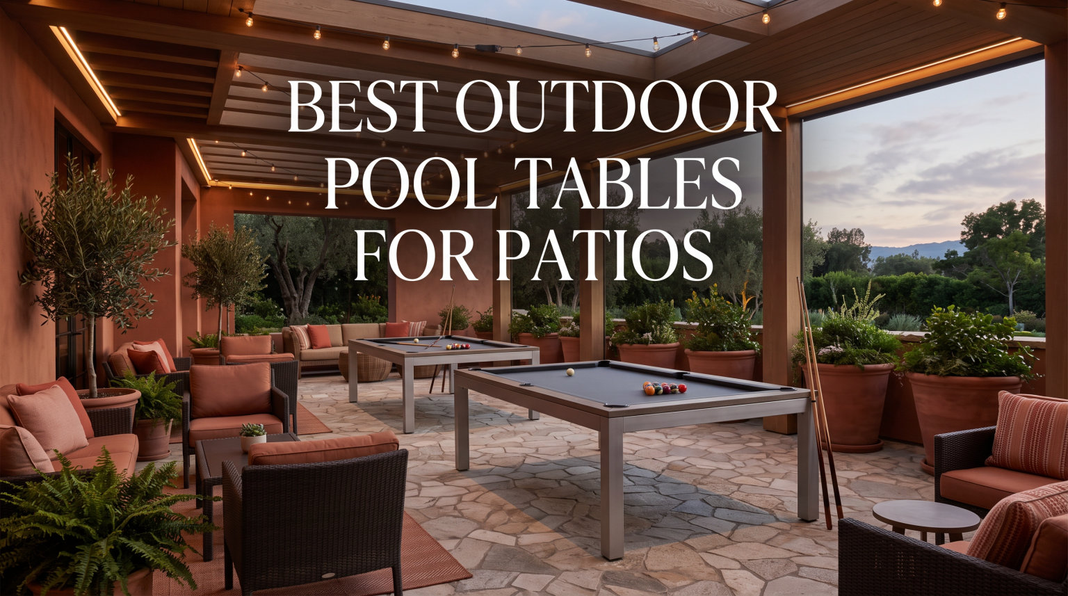 Best outdoor pool tables for patios