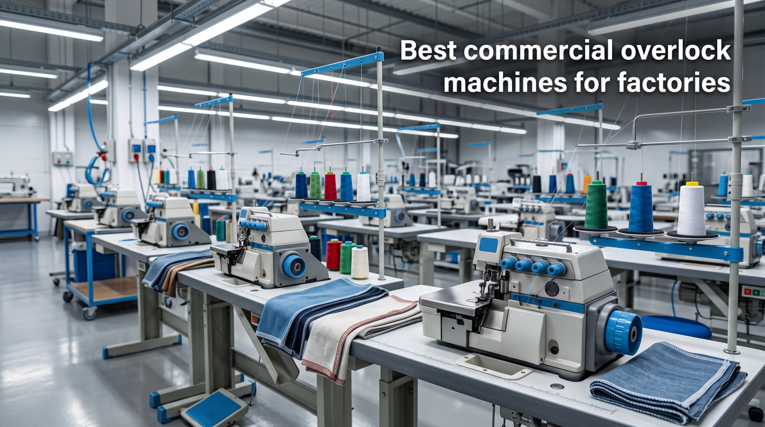 Best commercial overlock machines for factories
