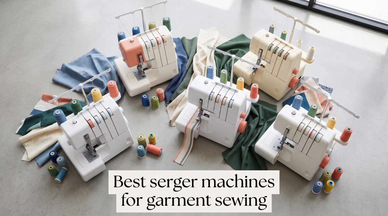 Best serger machines for garment sewing