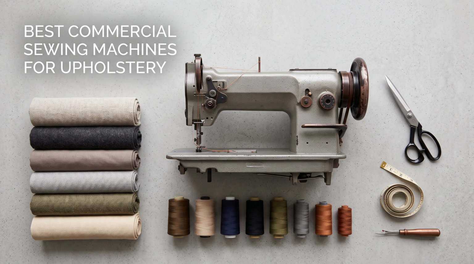 Best commercial sewing machines for upholstery
