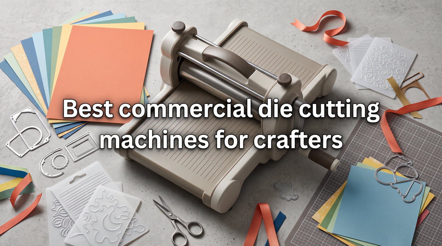 Best commercial die cutting machines for crafters