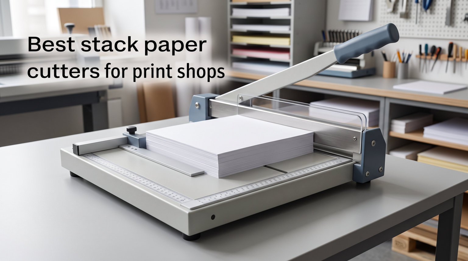 Best stack paper cutters for print shops
