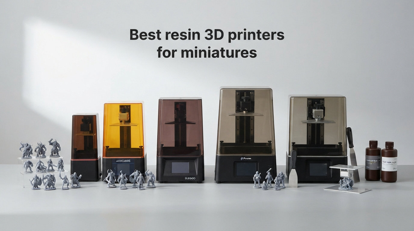 Best resin 3D printers for miniatures