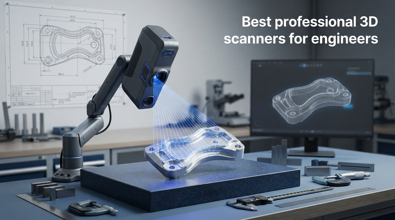 Best professional 3D scanners for engineers