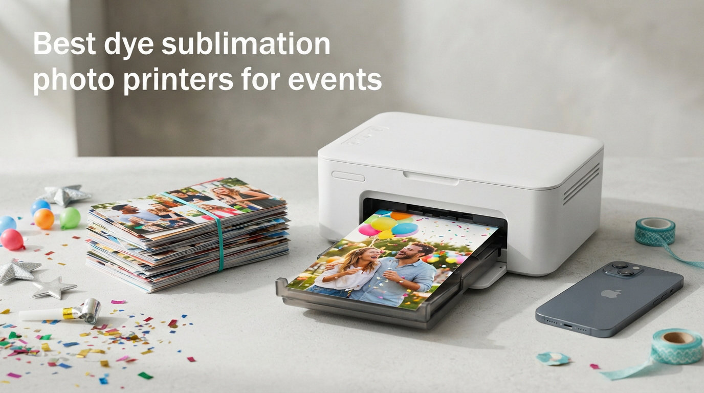 Best dye sublimation photo printers for events