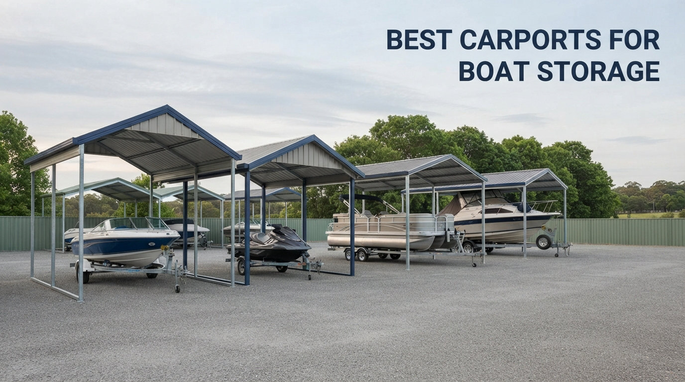 Best carports for boat storage