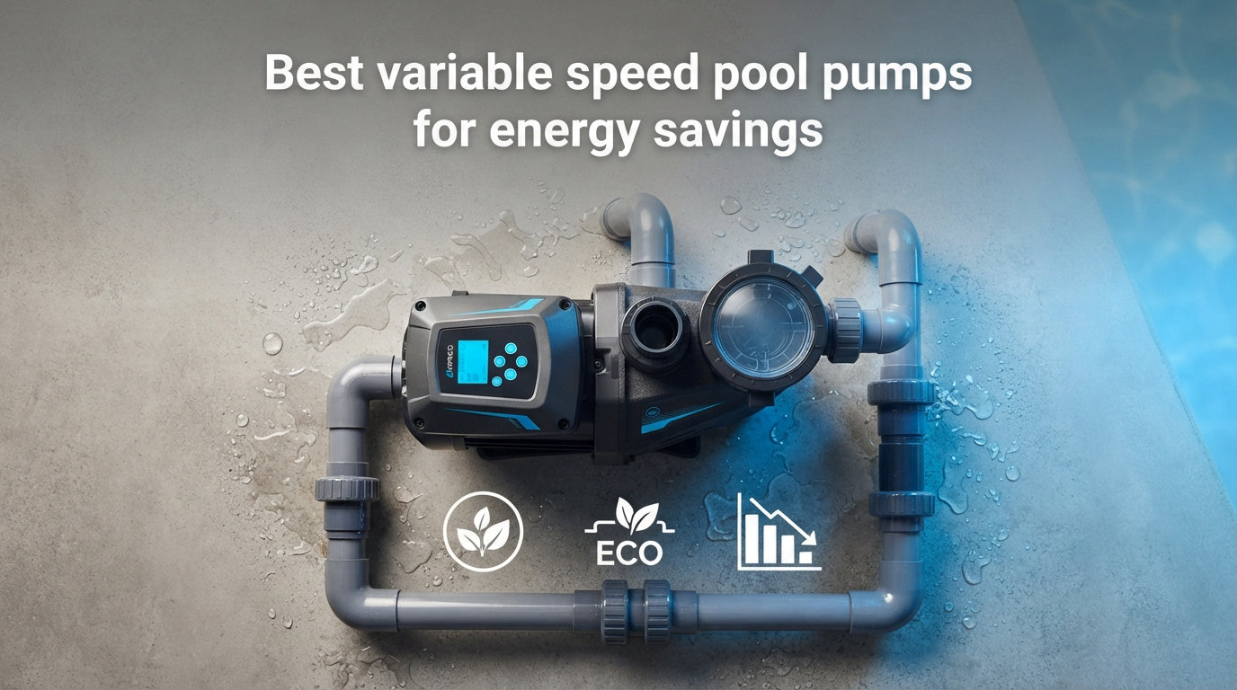 Best variable speed pool pumps for energy savings