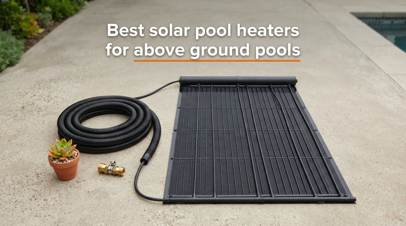 Best solar pool heaters for above ground pools