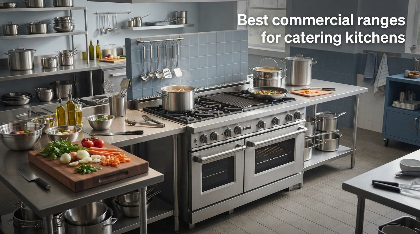 Best commercial ranges for catering kitchens