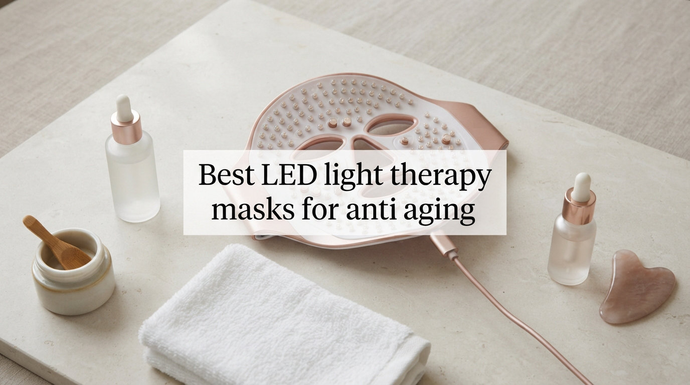 Best LED light therapy masks for anti aging